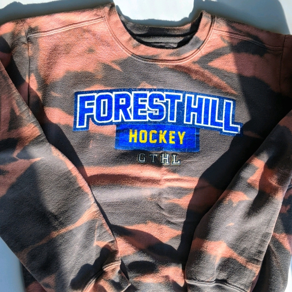 Trendy TieDyed Drake Forest Hill Crewneck